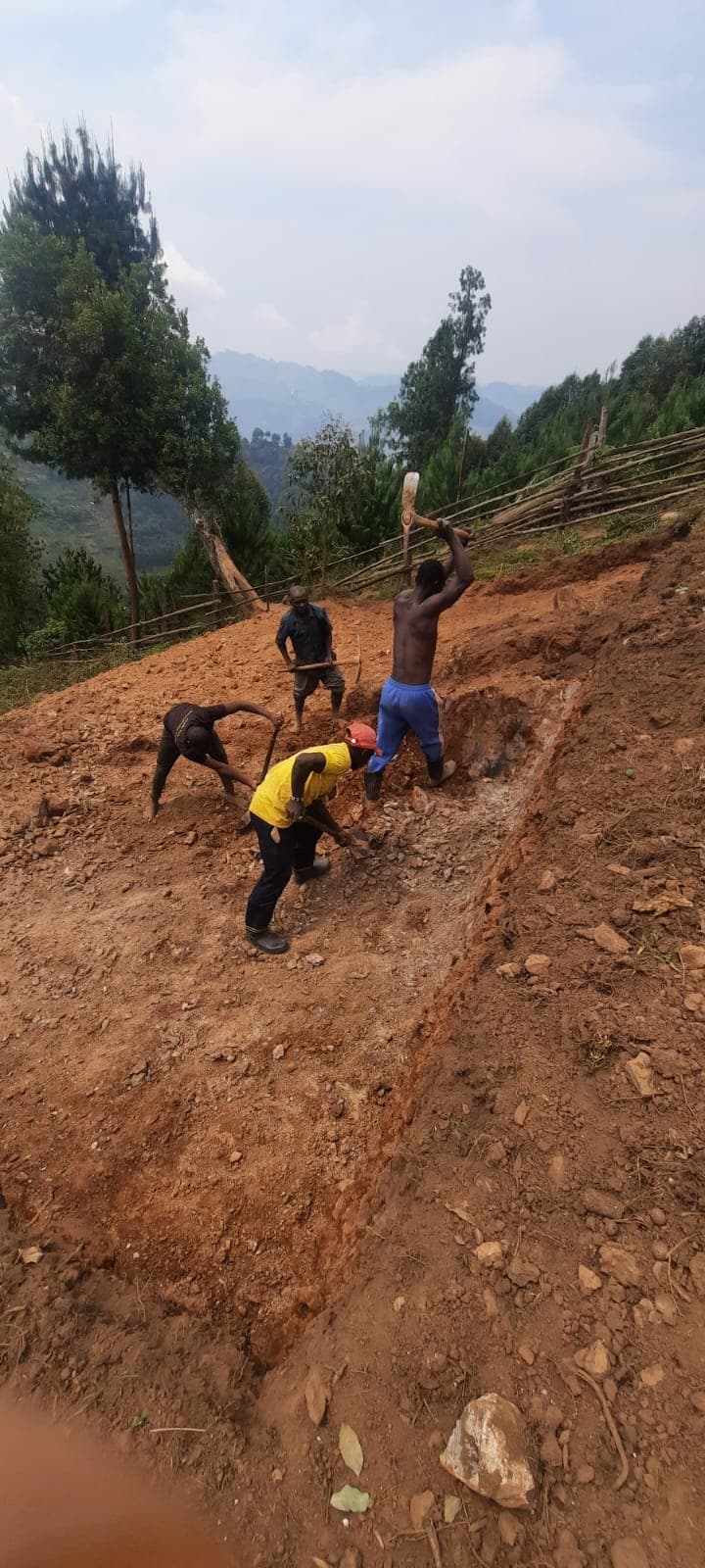 Fortschritt beim Schlafsaal-Bau